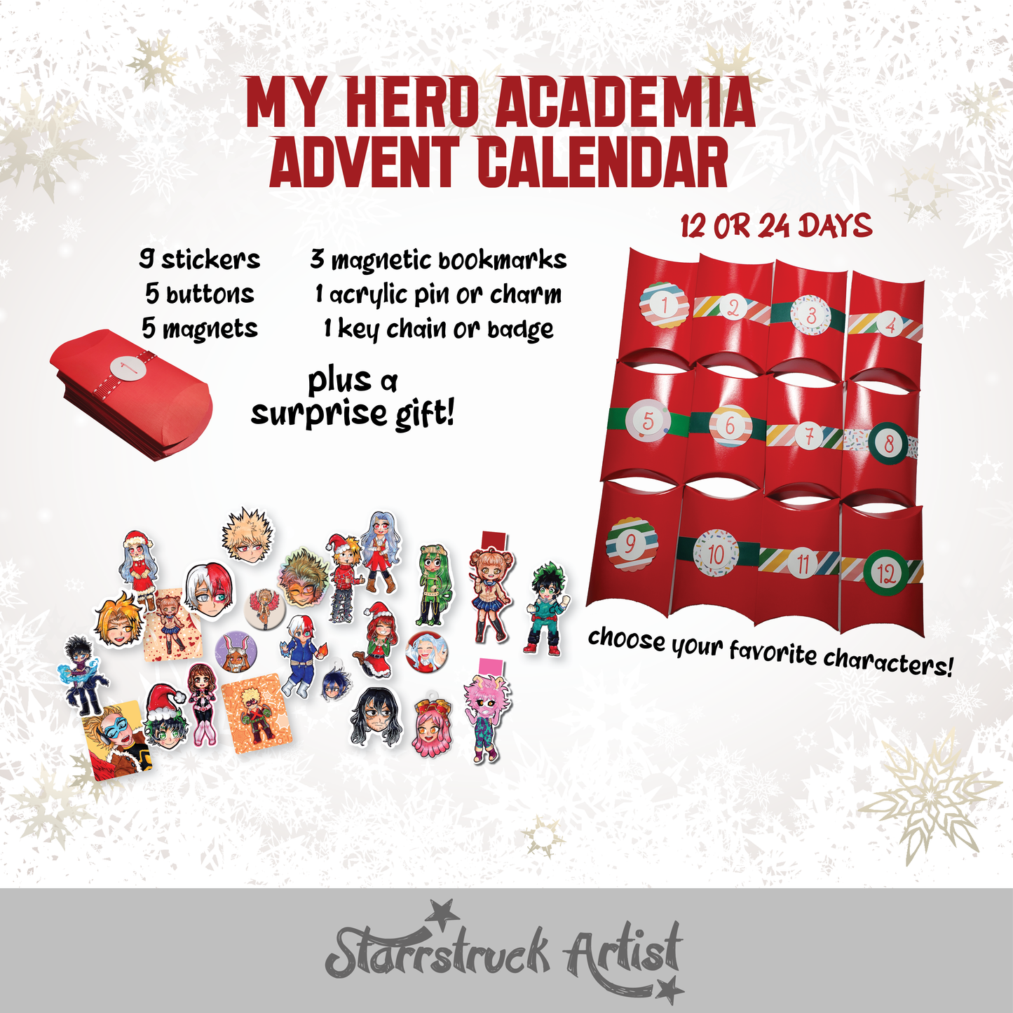 My Hero Academia Advent Calendar