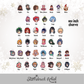 Anime Advent Calendar | Charms and Buttons